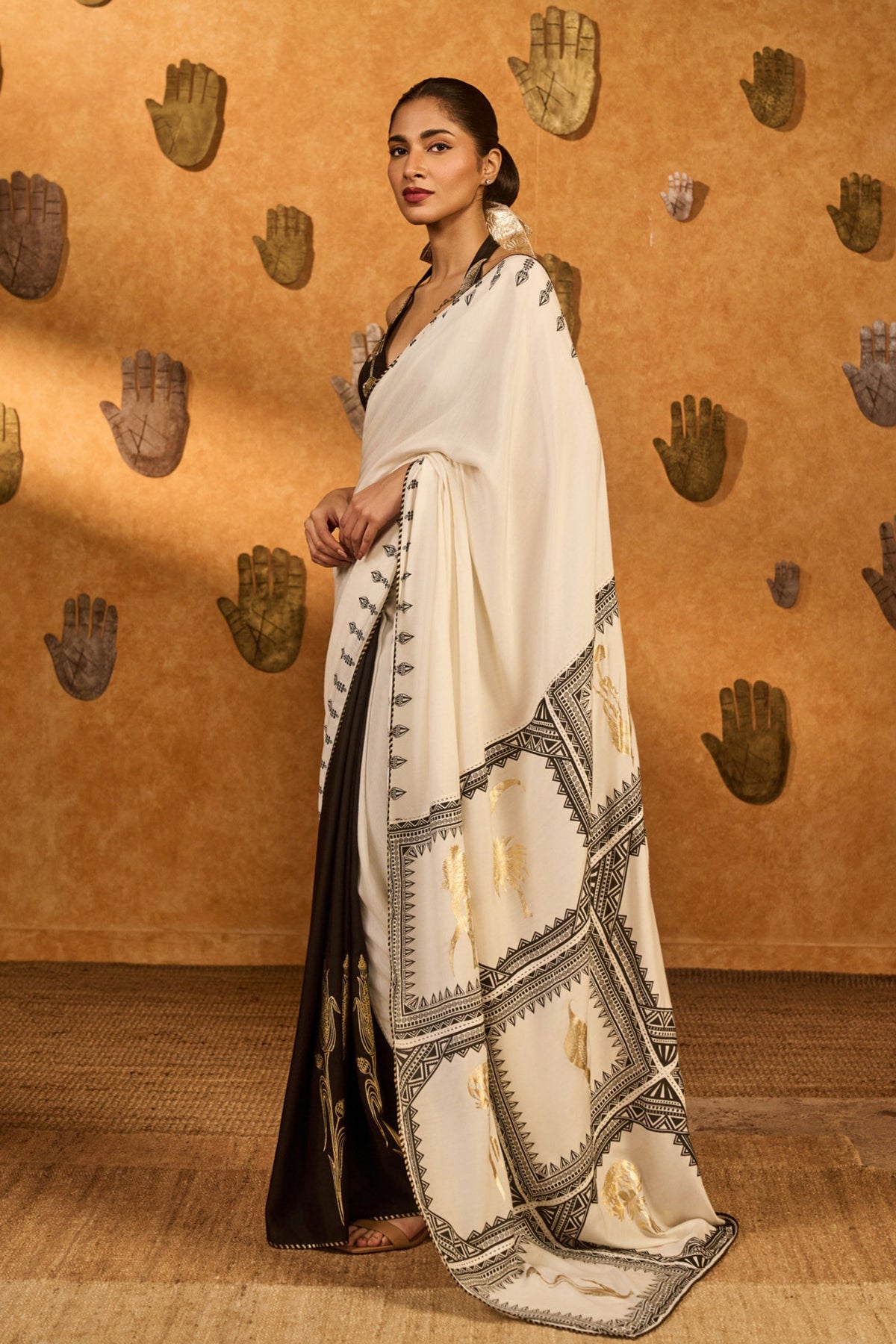 Print Paradox Saree
