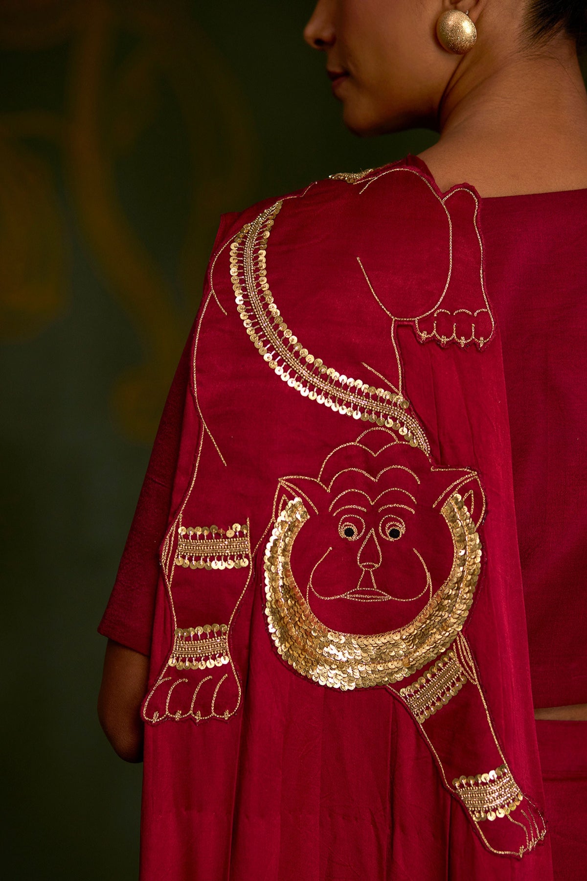 Vajraya Draped Saree Set