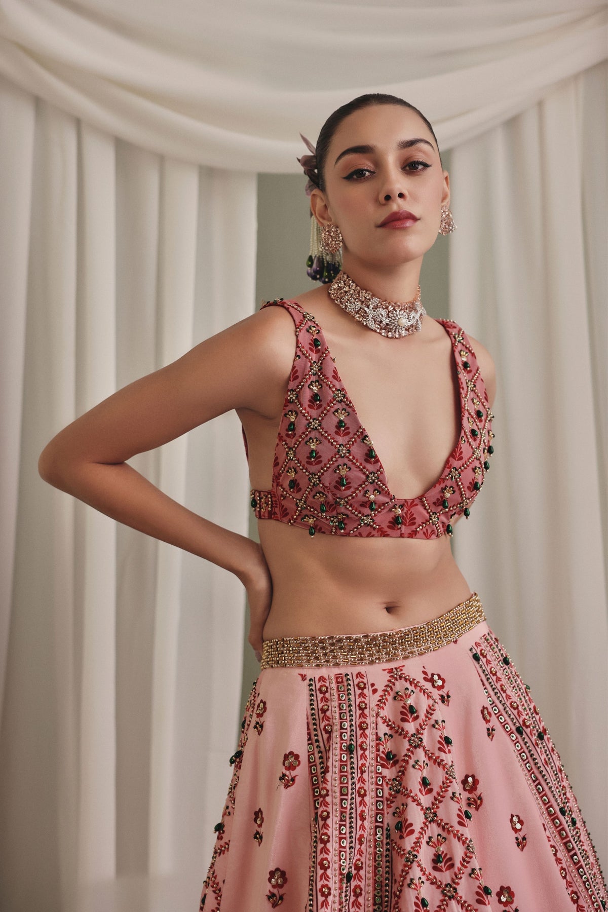 Soft Pink Lehenga