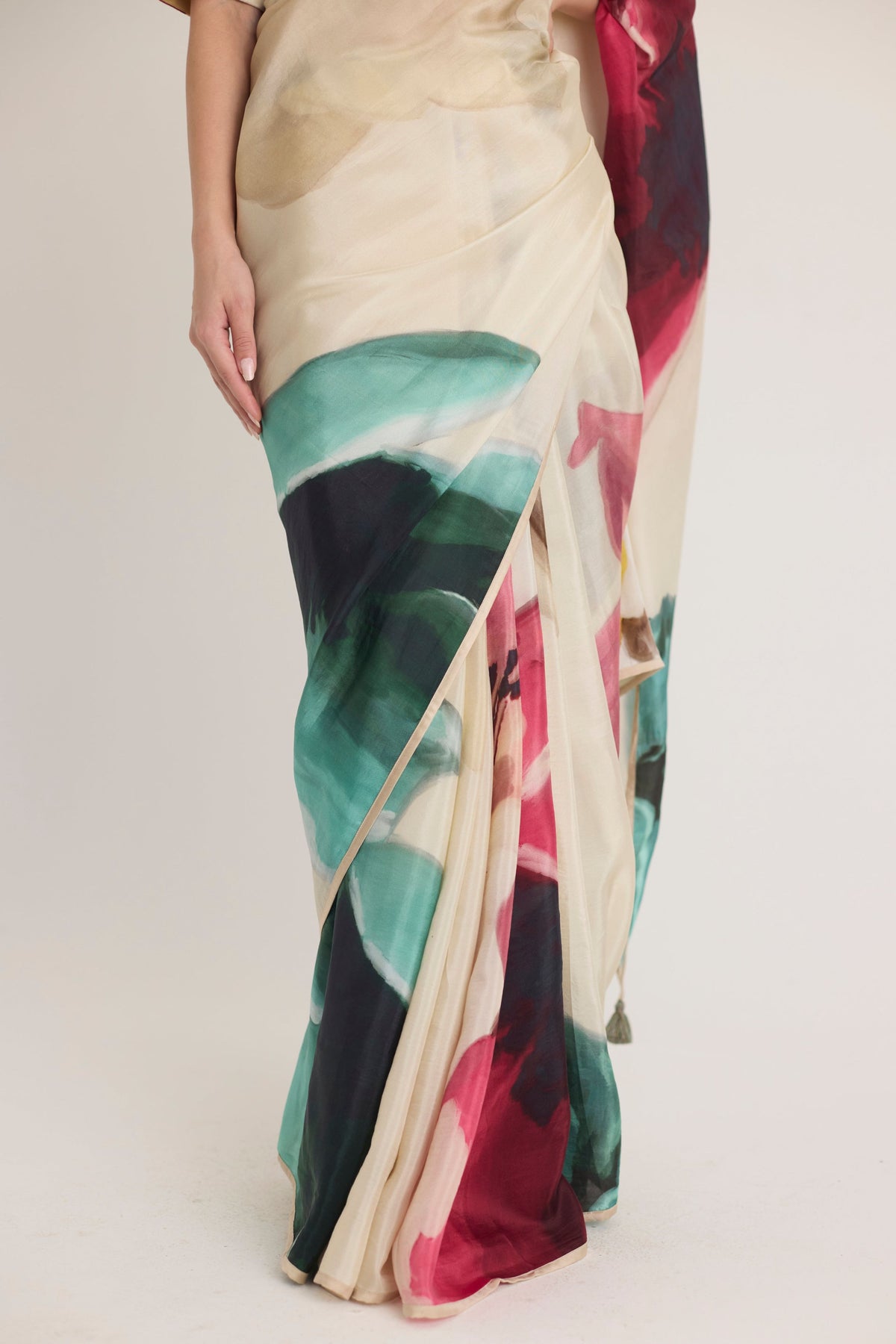 Lila Silk Saree