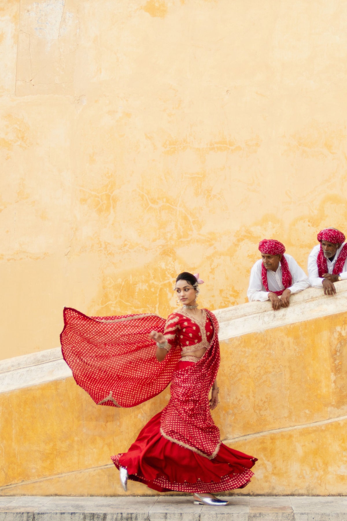 Bandhani Lehenga Saree