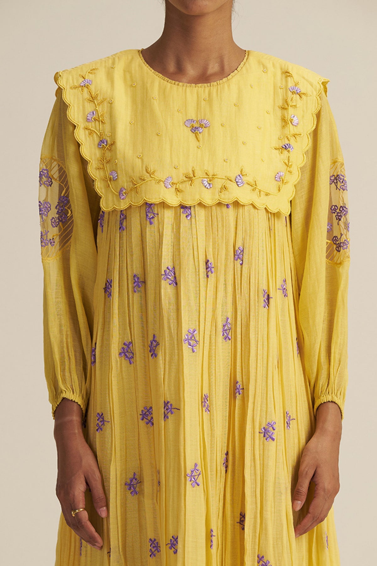 Yellow Echo Dress