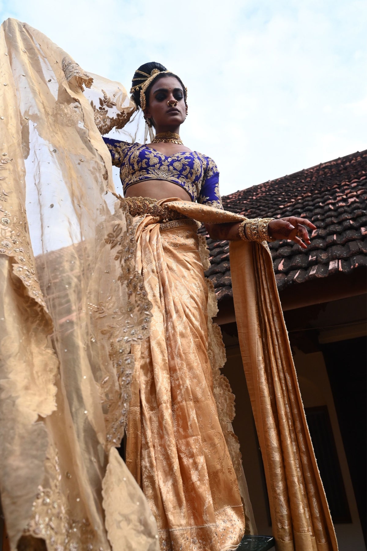 Meenakshi Purple Blouse