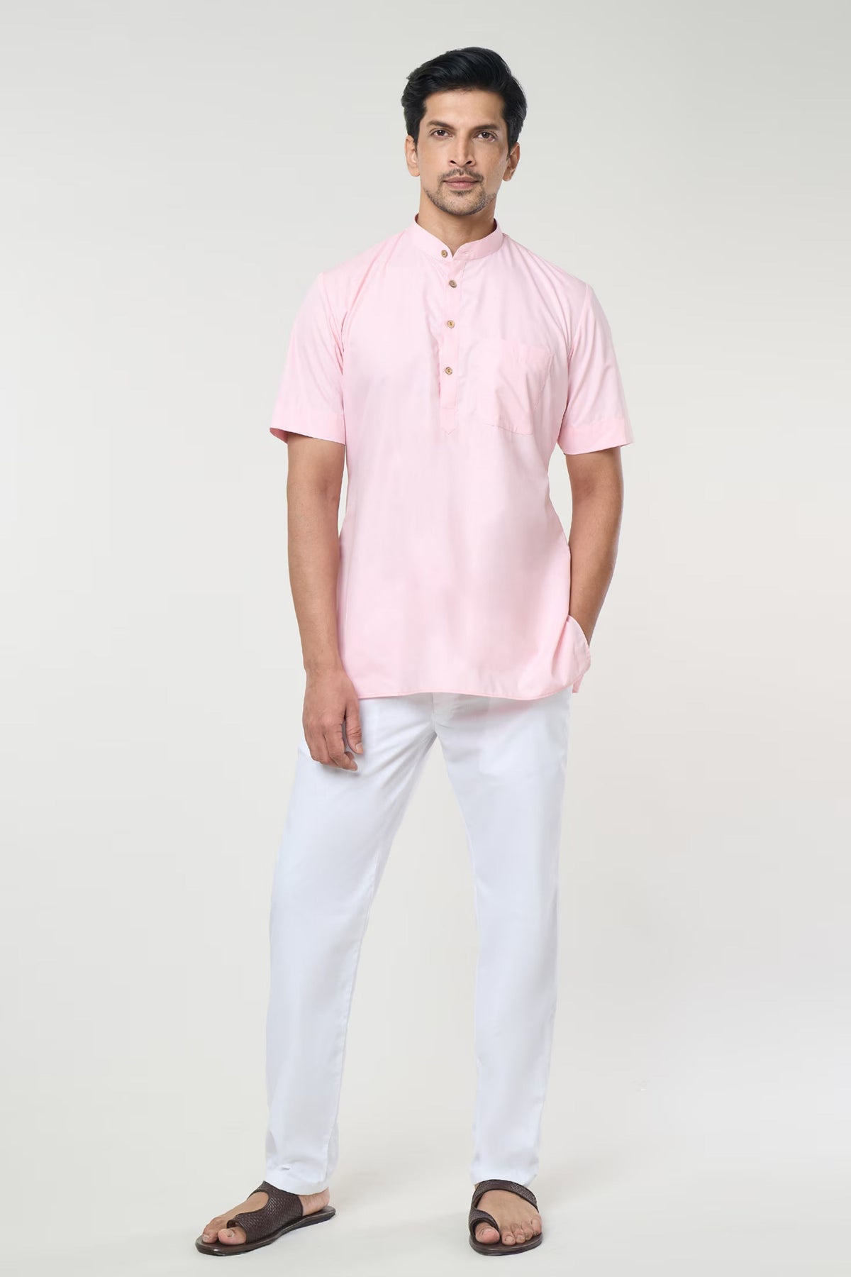 Pink Pastel Shirt Set
