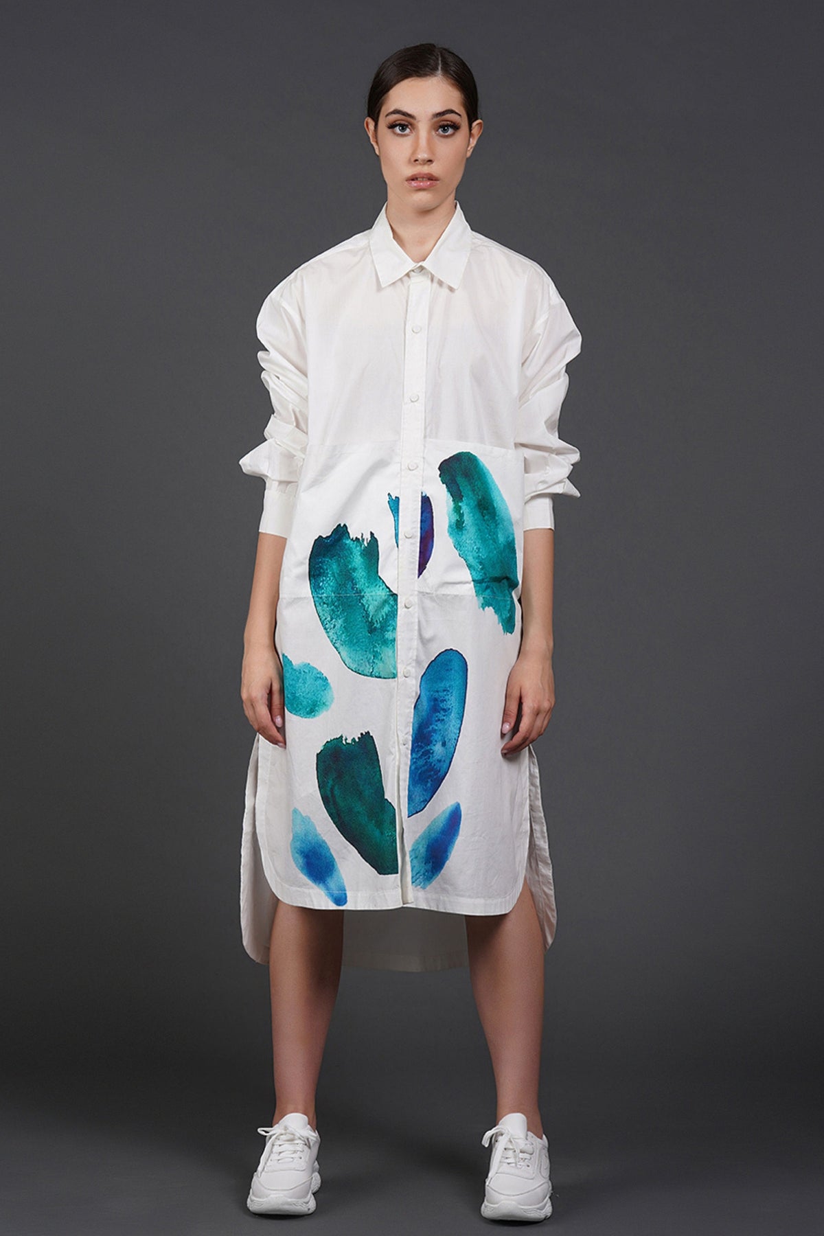 Offwhite Full Sleeves Dress