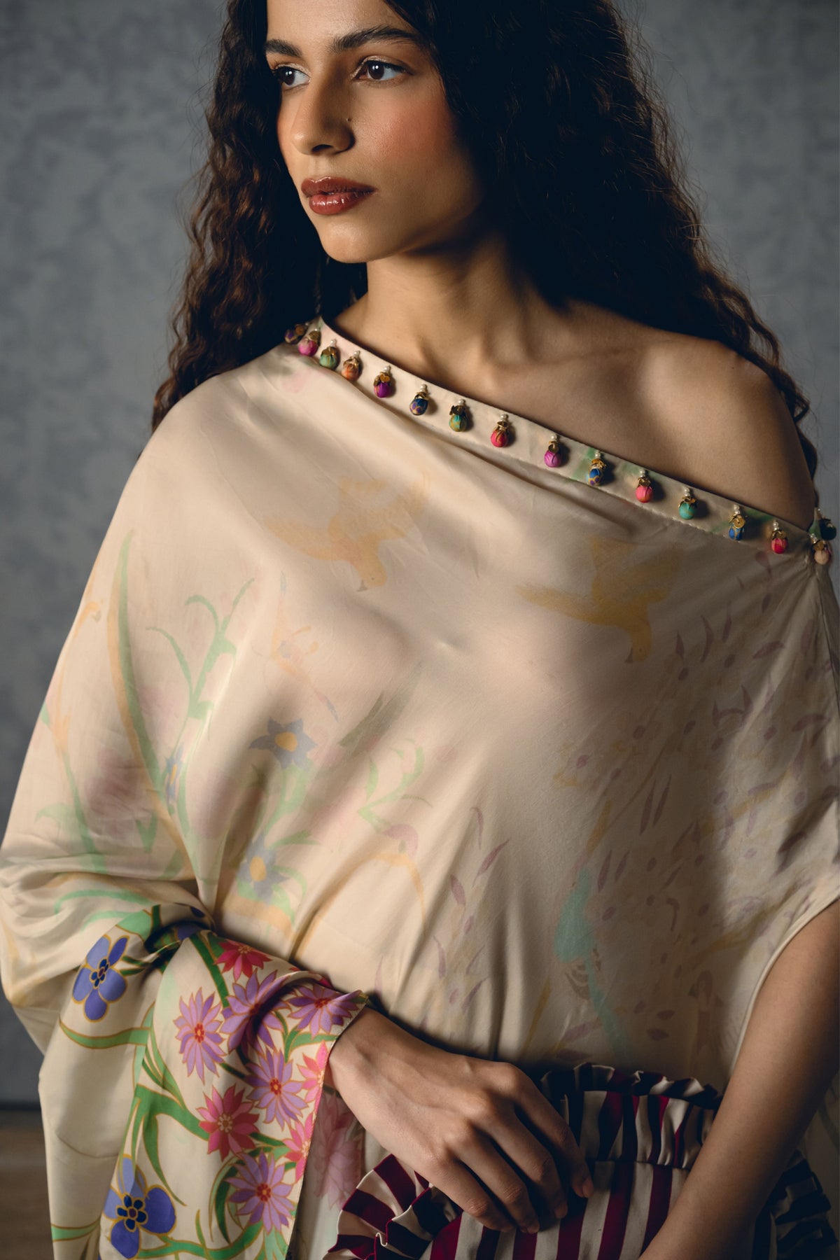 Natsu Ivory Co-ord Set