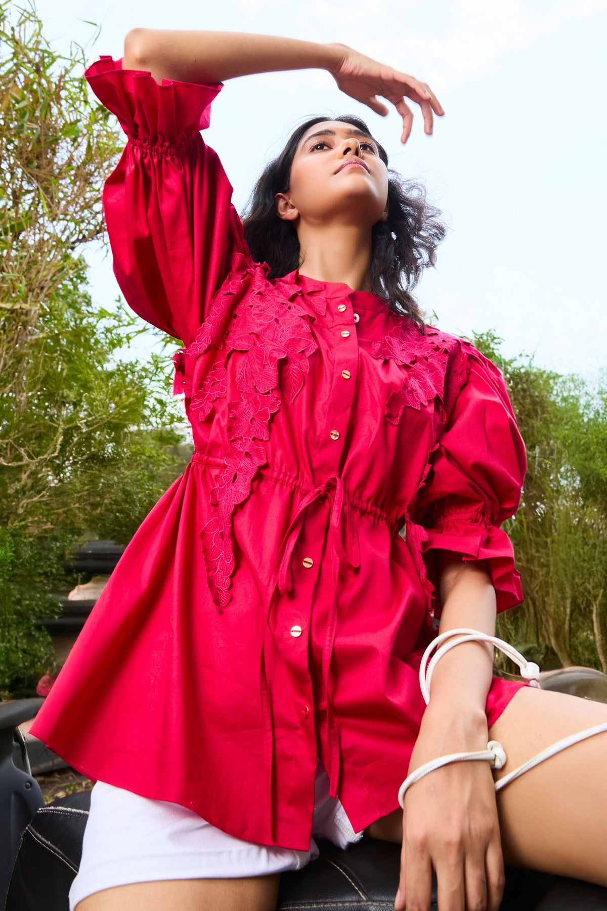 Konna Red Shirt