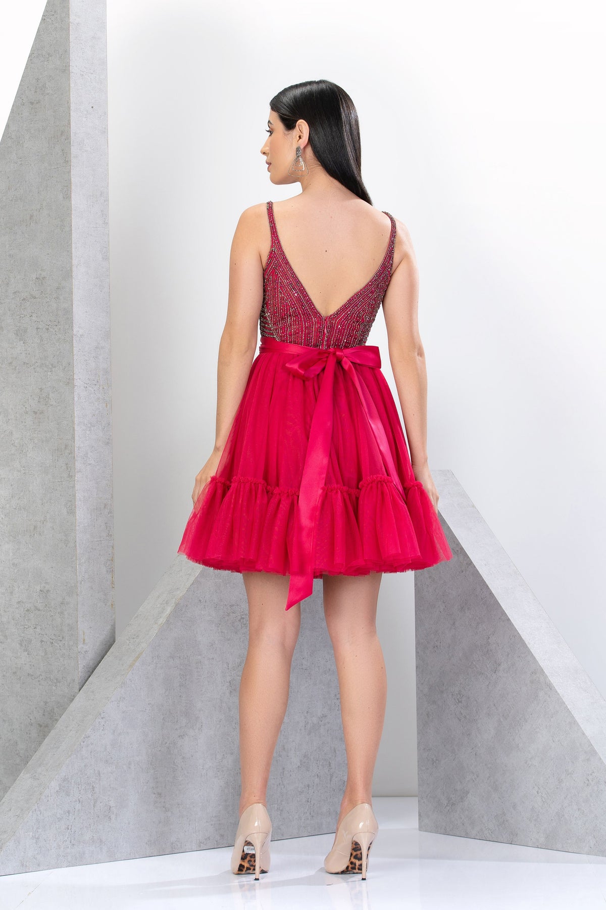 Tu Tu Fuchsia Mini Dress