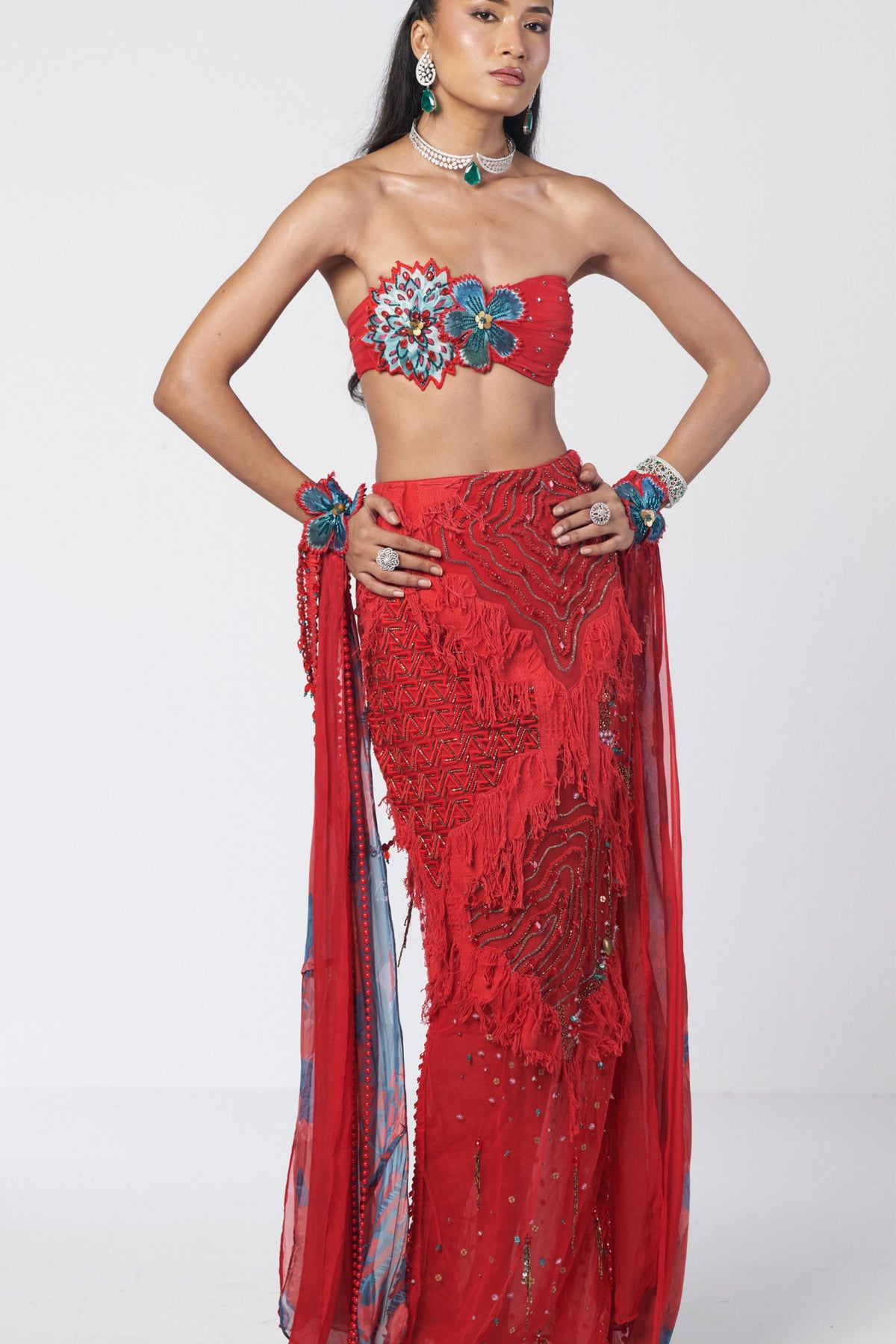 Scarlet Mehbooba Skirt Set