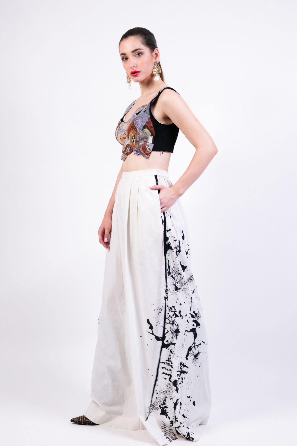 Bold Splash Print Co-ord Set