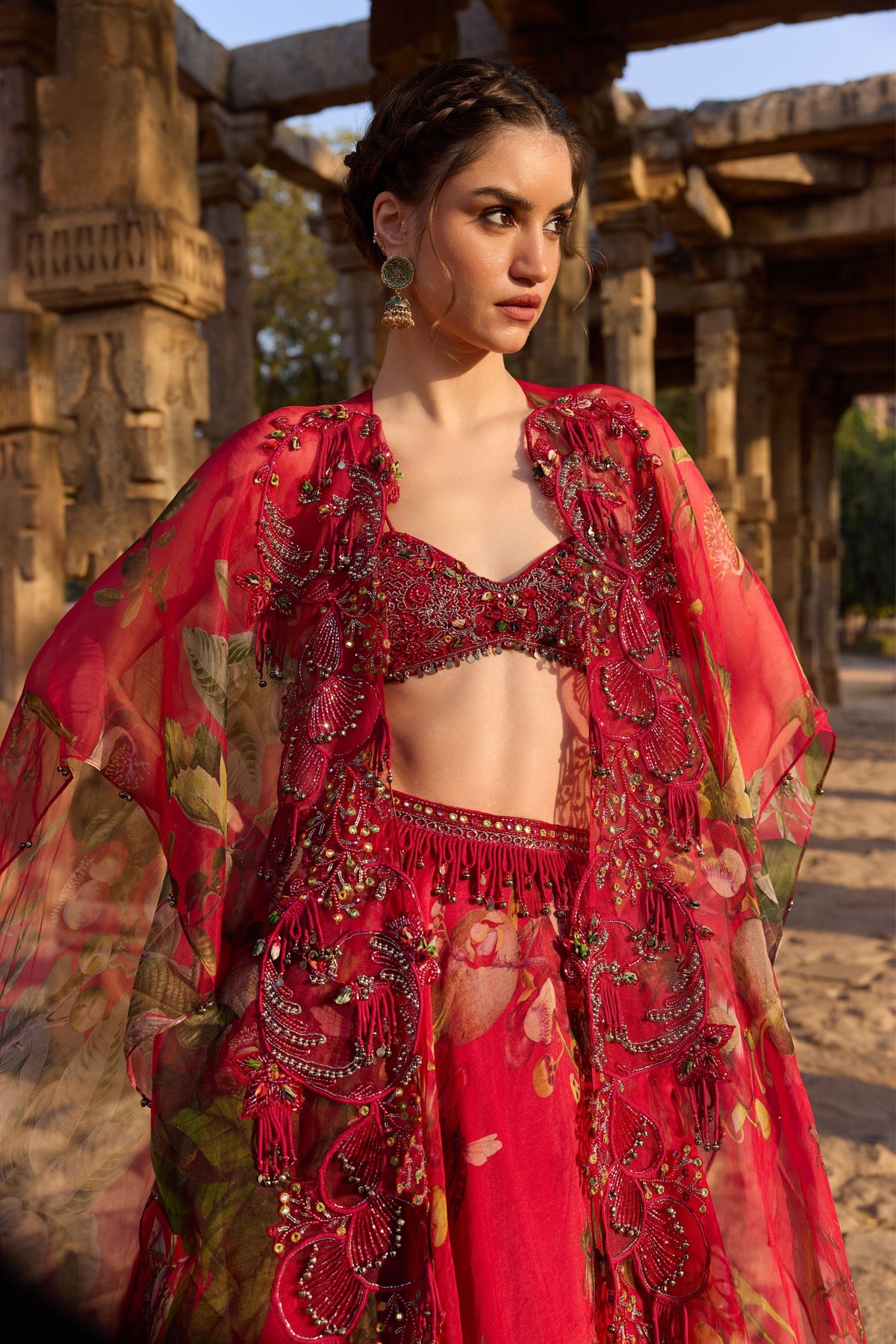 Rose Cape Set