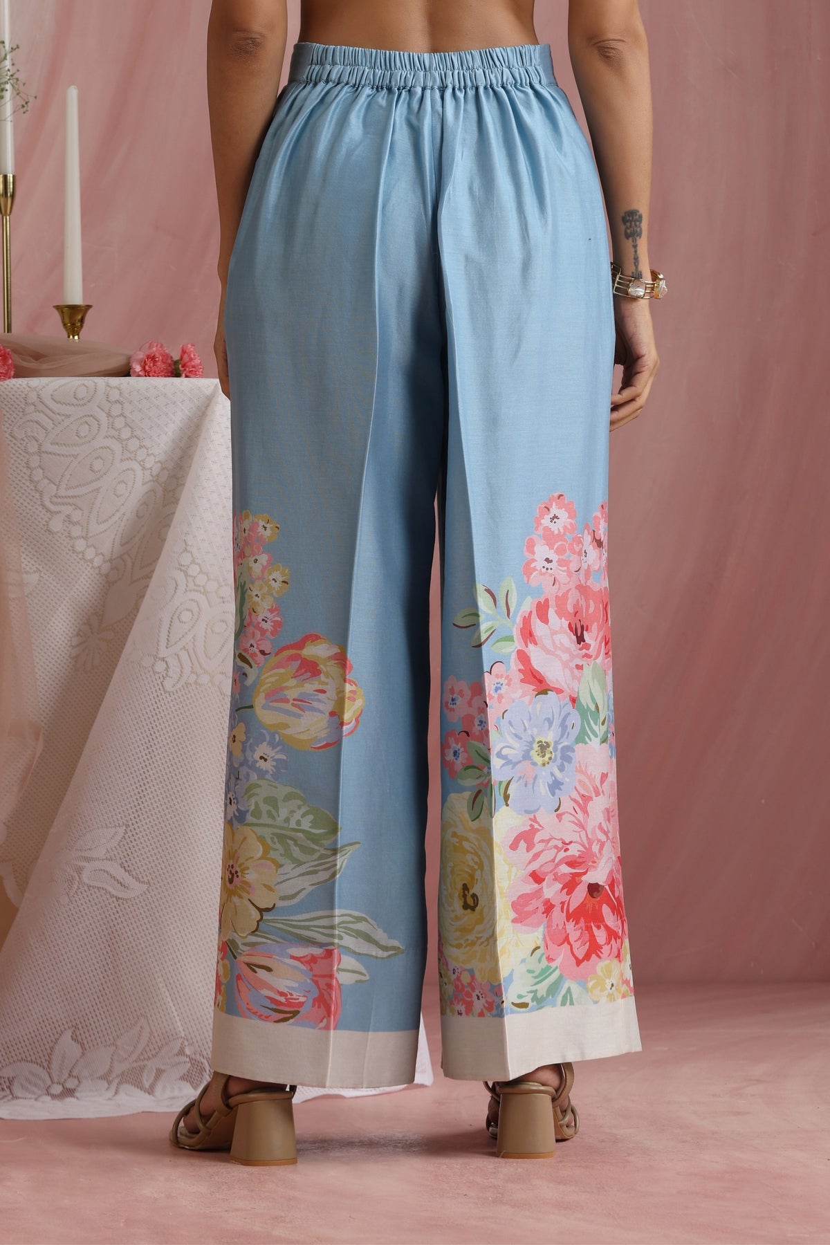 Rose Mahal Cape Set
