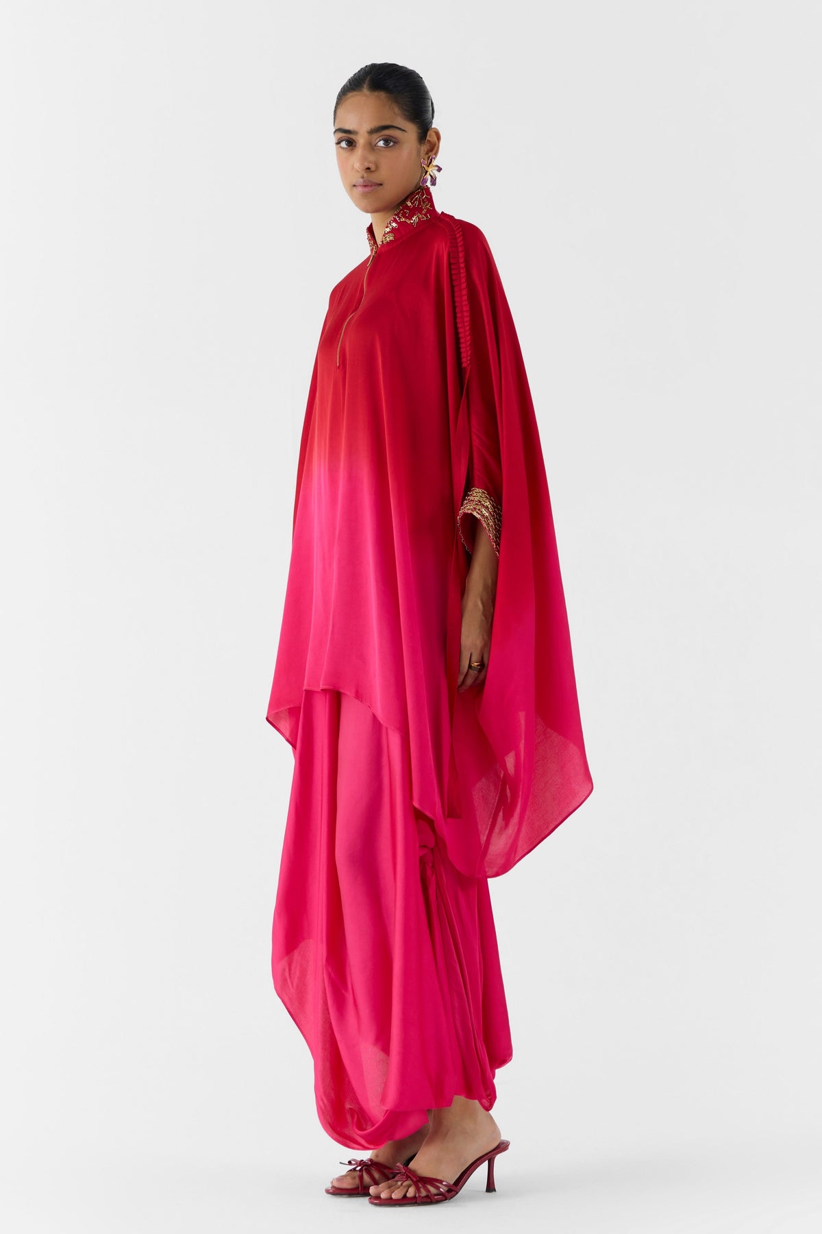 Quartz Ombre Kaftan Set
