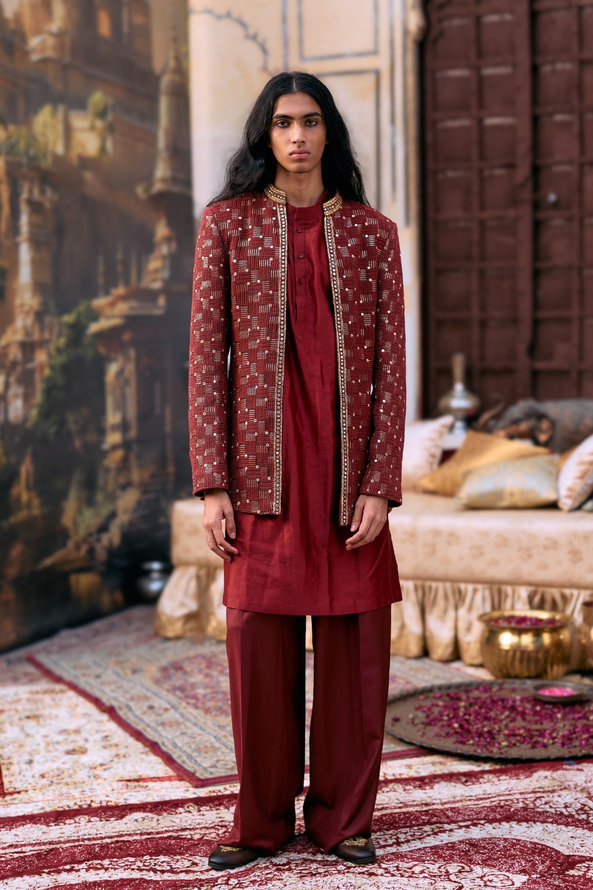 Rajang Sherwani Set