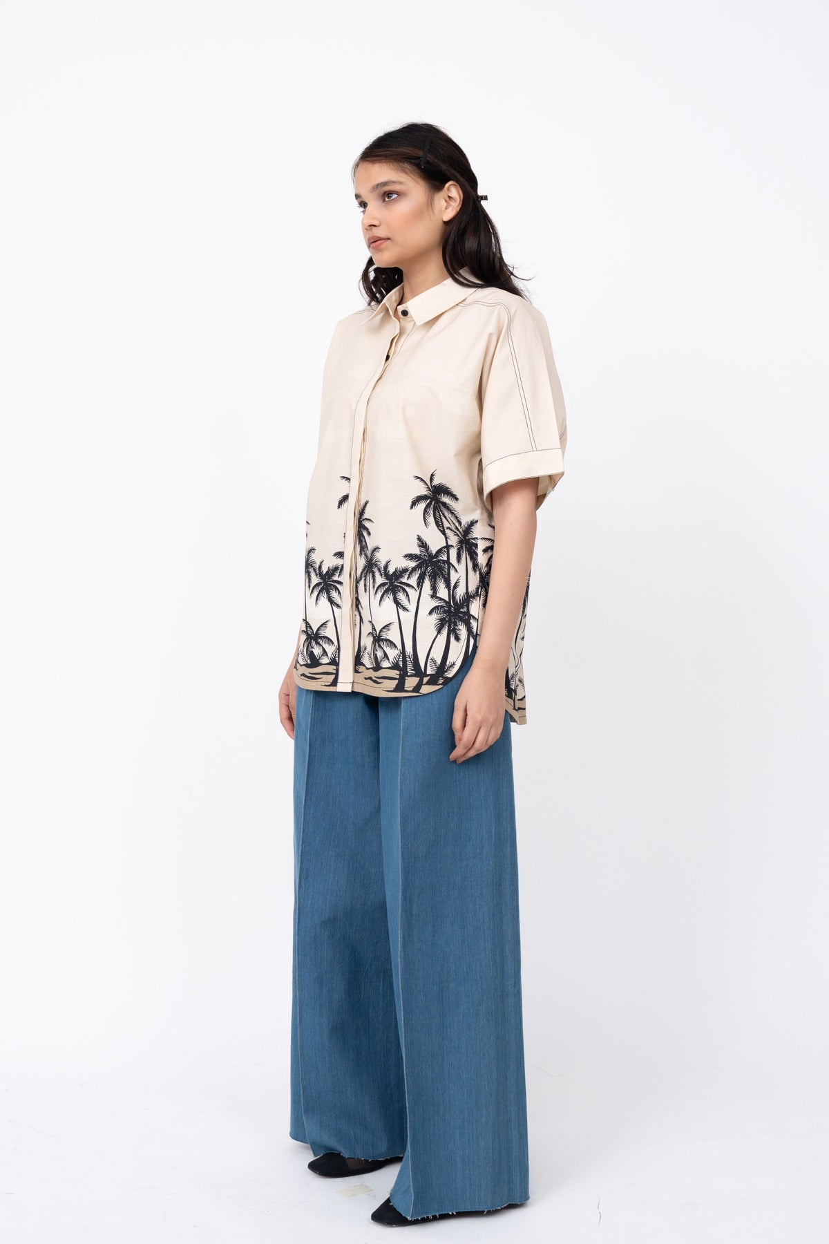 Dawn Print Shell Shirt