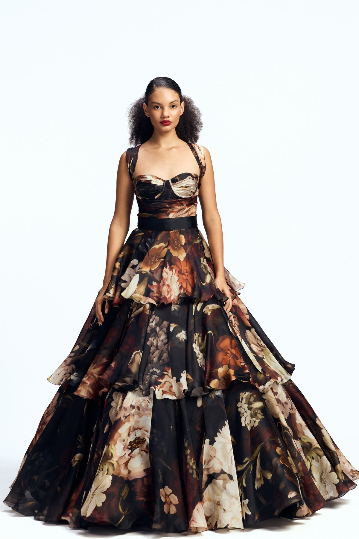 Three-Tiered Gown