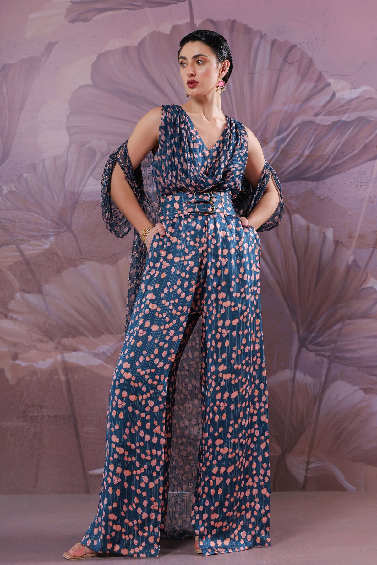 The Telegraph Cowl Jumpsuit