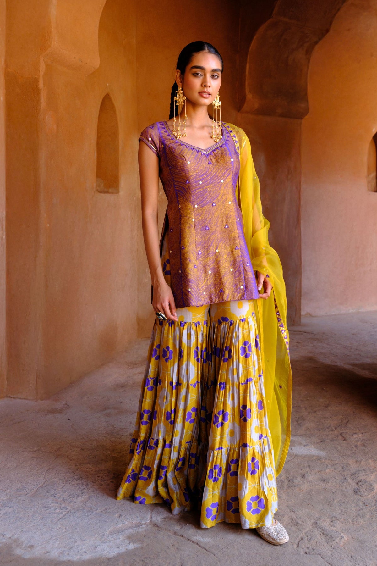 Navya Sharara Set