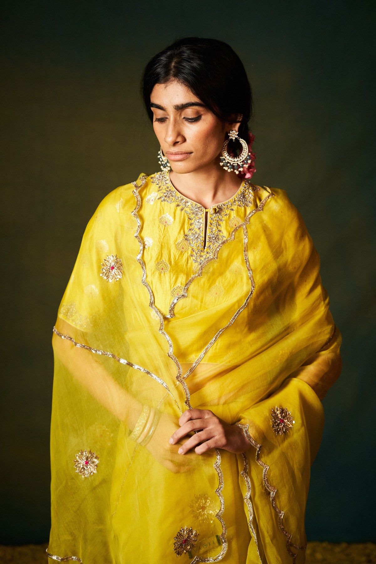 Lekha Organza Saree Set