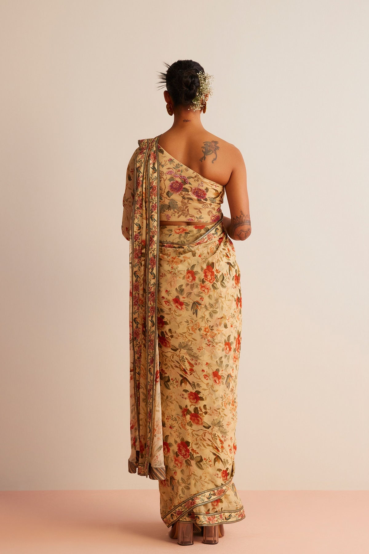 Lavanya Pre-draped Saree