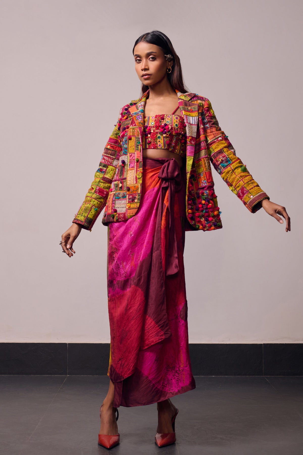 Kaleidoscope Wrap Skirt
