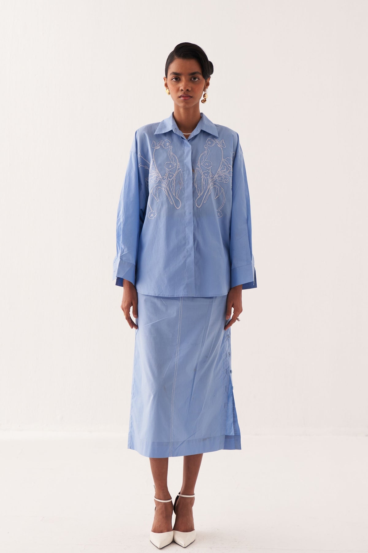 Sky Fleur Shirt