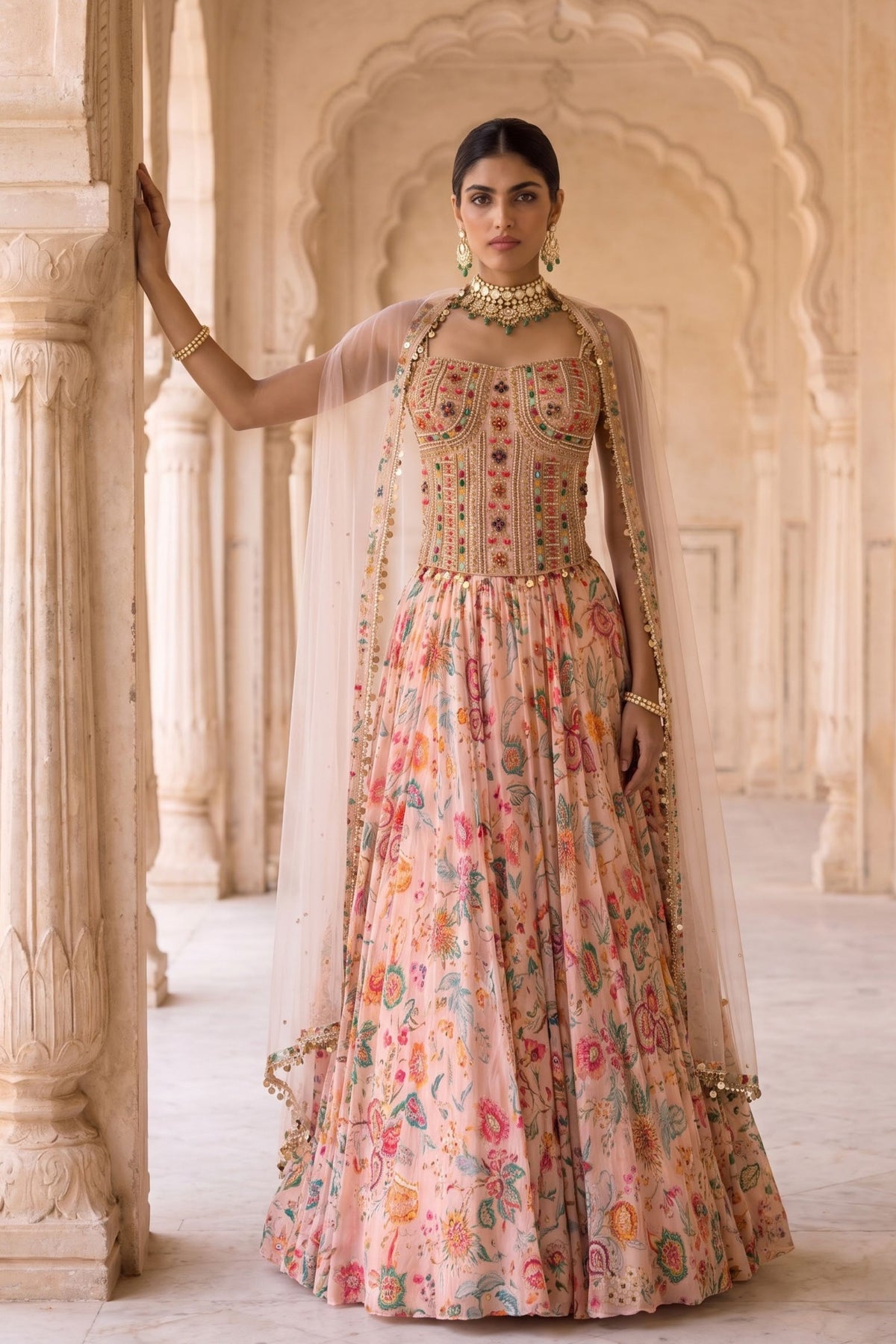 Bagh-E-Bahar Lehenga Set