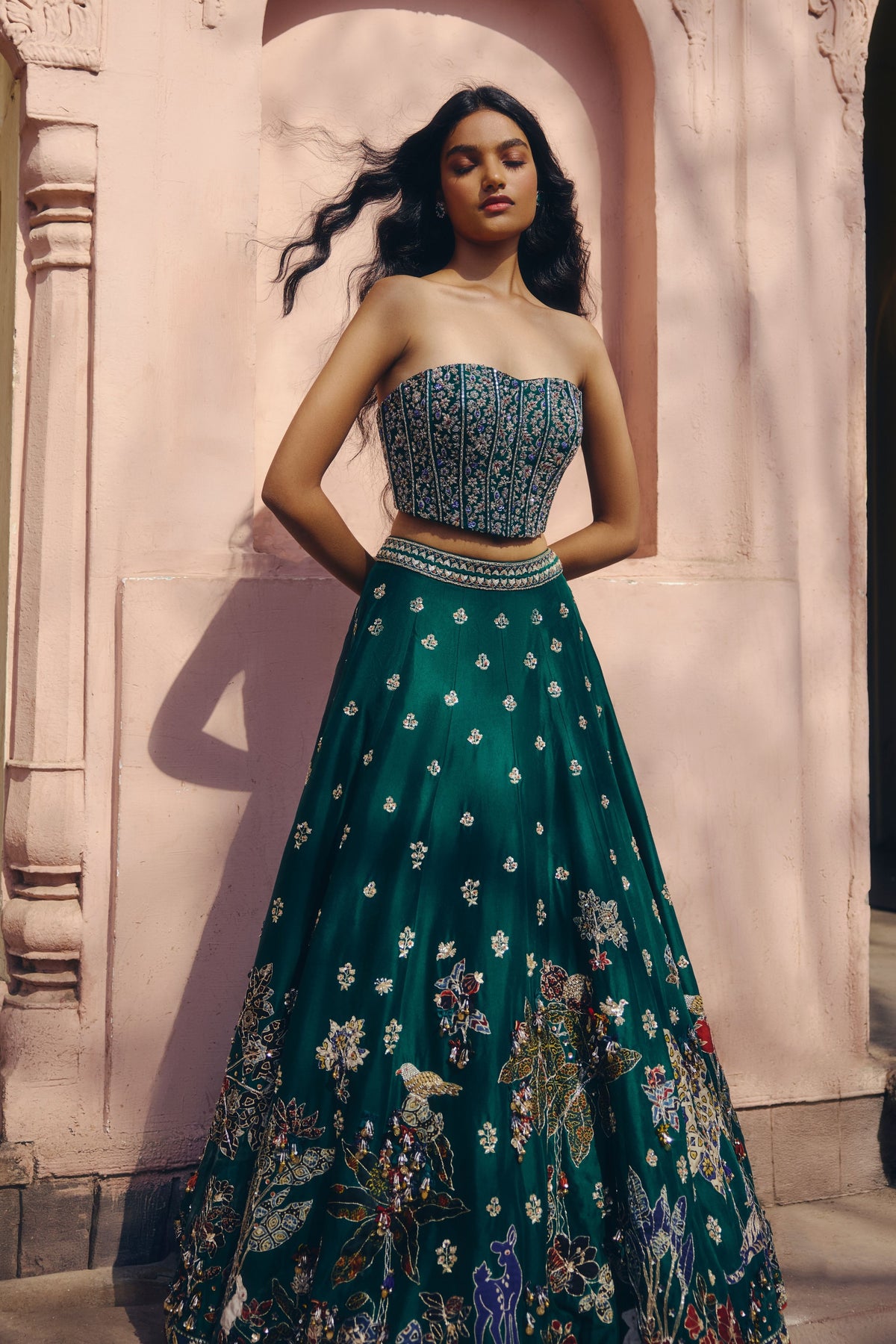 Forest Euphoria Lehenga Set