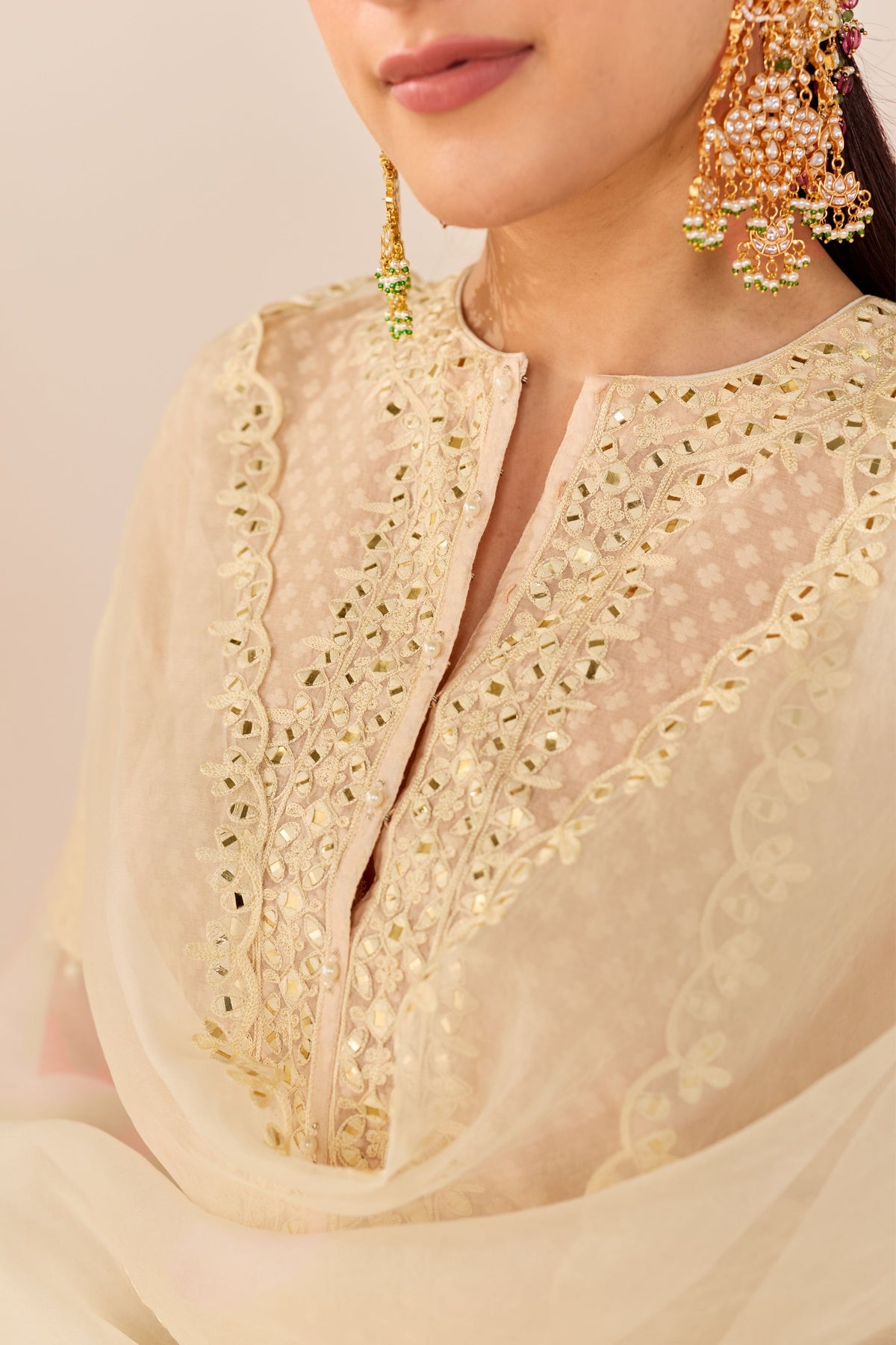 Anaisha Carnation Pink Short Kurta Set