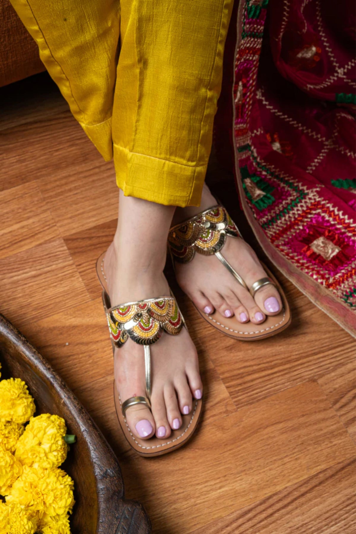 Ahana Kolhapuri Sandals