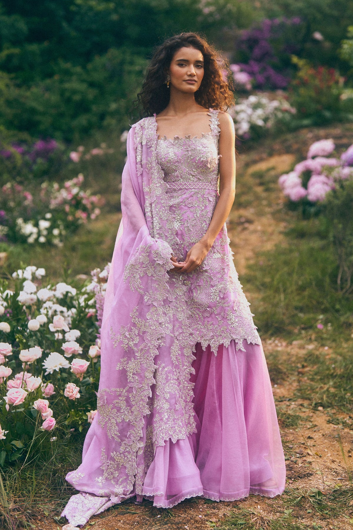 New Athena Zari Sharara Set