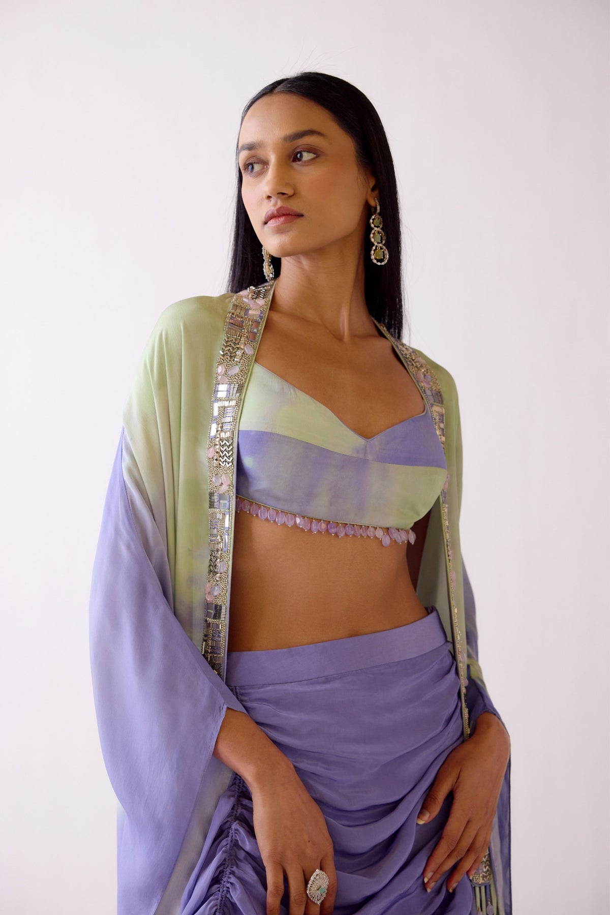 The Lilac Horizon Cape Set