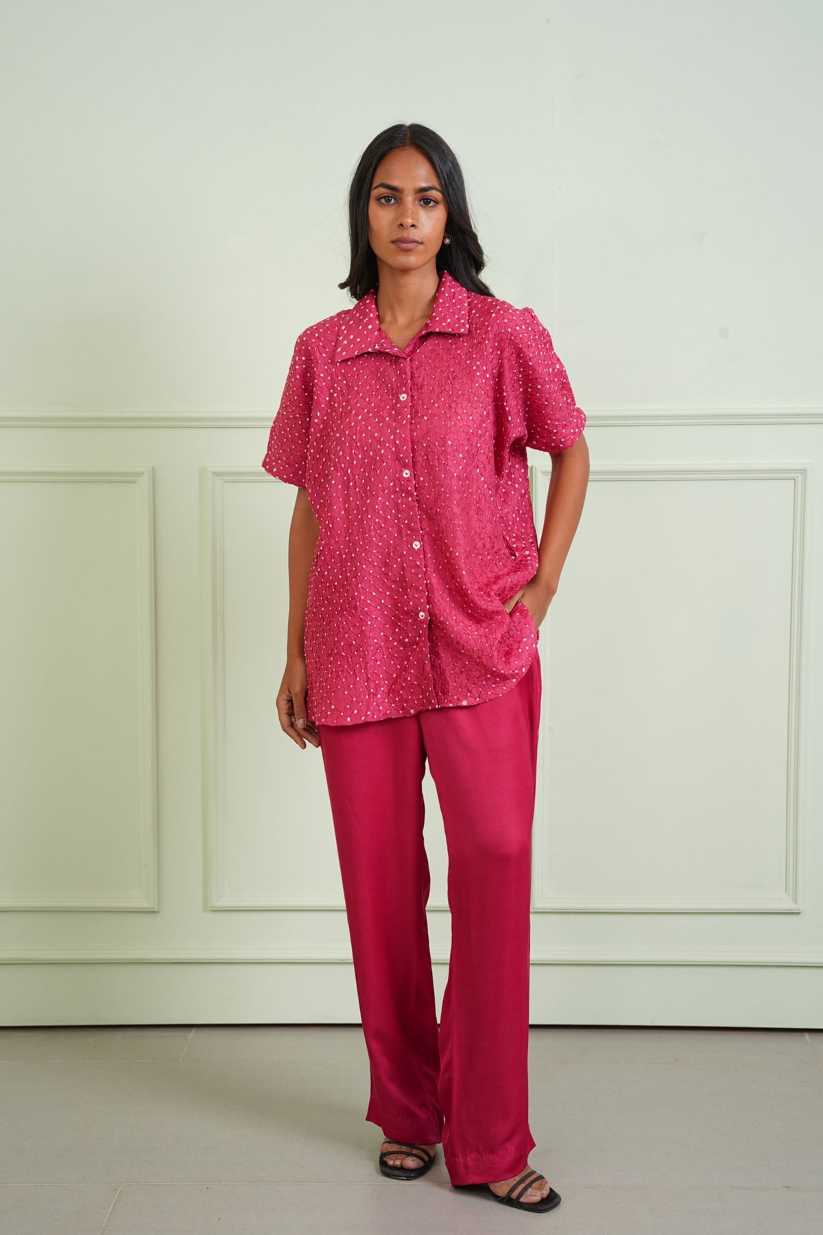Rani Pink Straight Pants