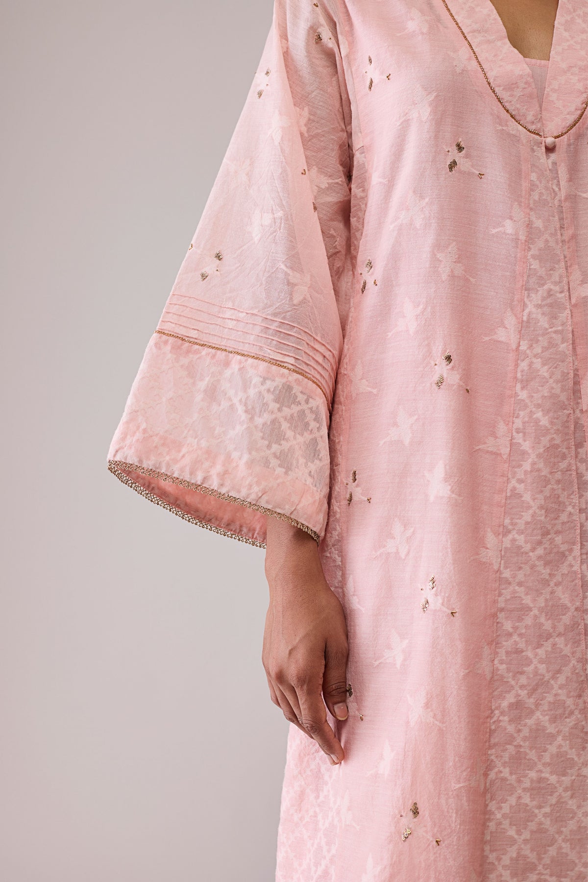 Ambreen Pink Tunic Set