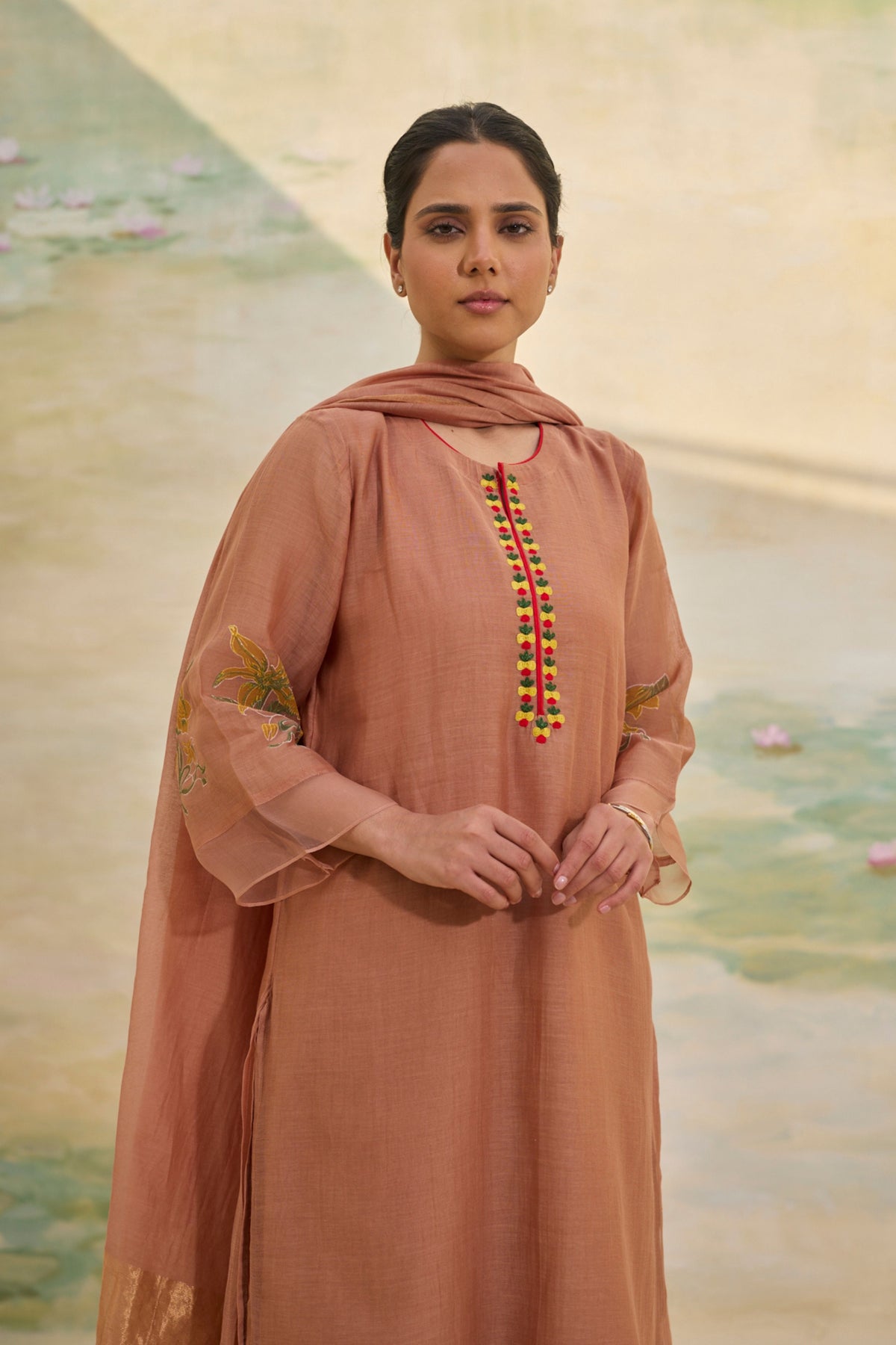 Fawn Kurta Set