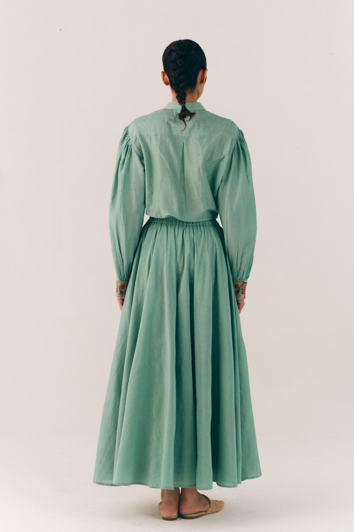 Umbrella Aqua Skirt