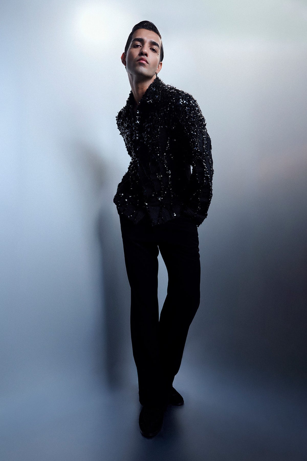 Obsidian Noir Embellished Tuxedo