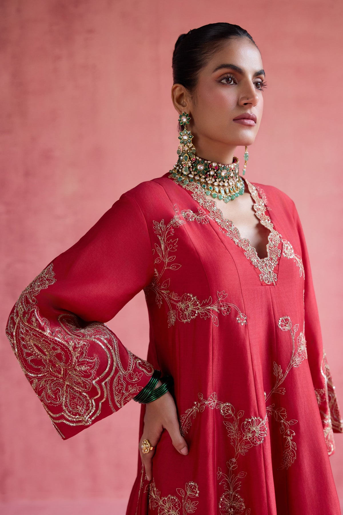 Nazm Anarkali Set