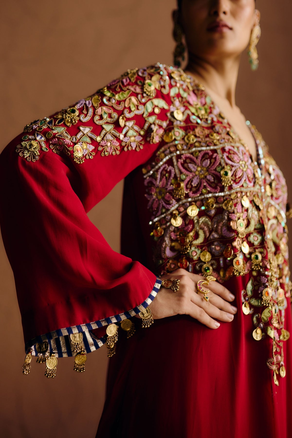 Surkhi Kurta Set