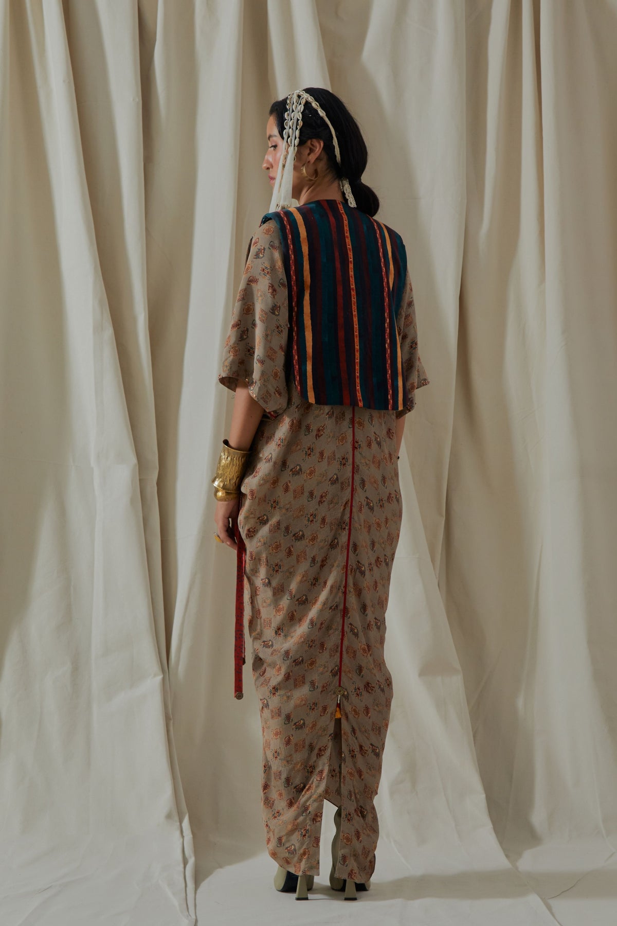 Zuri Gilet With Kaftan