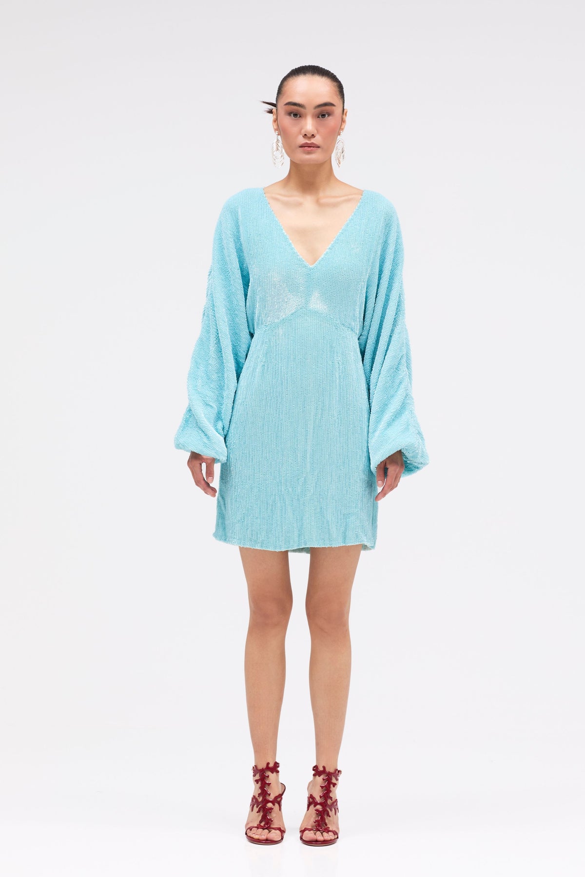 Whispered Blue Dress