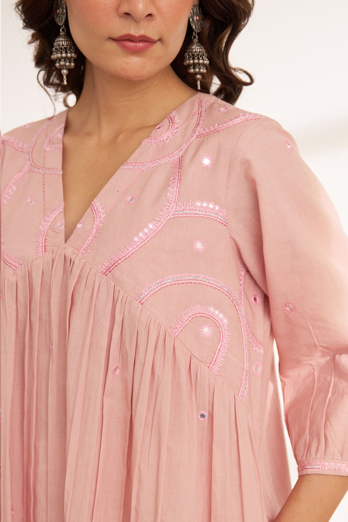 The Blush Pink Tunic Set
