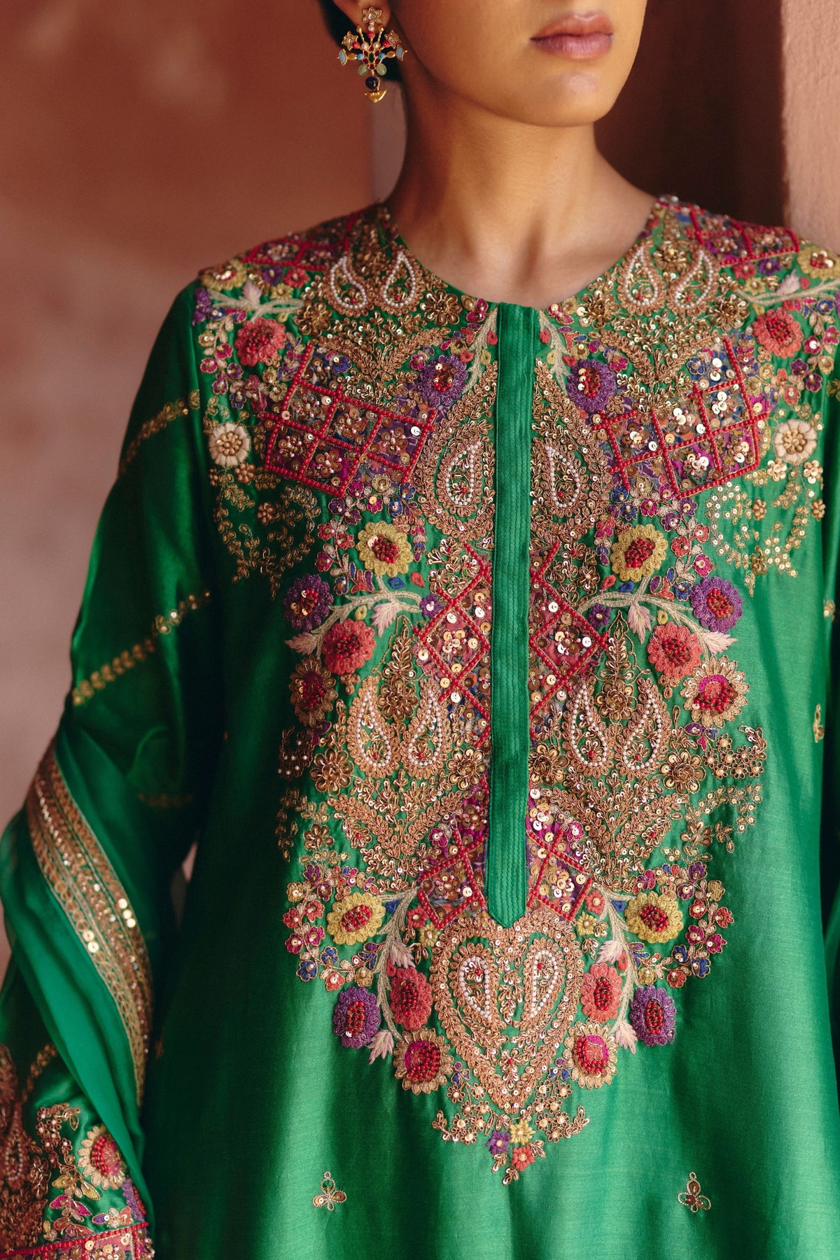 Gulrez Short Kurta Sharara Set