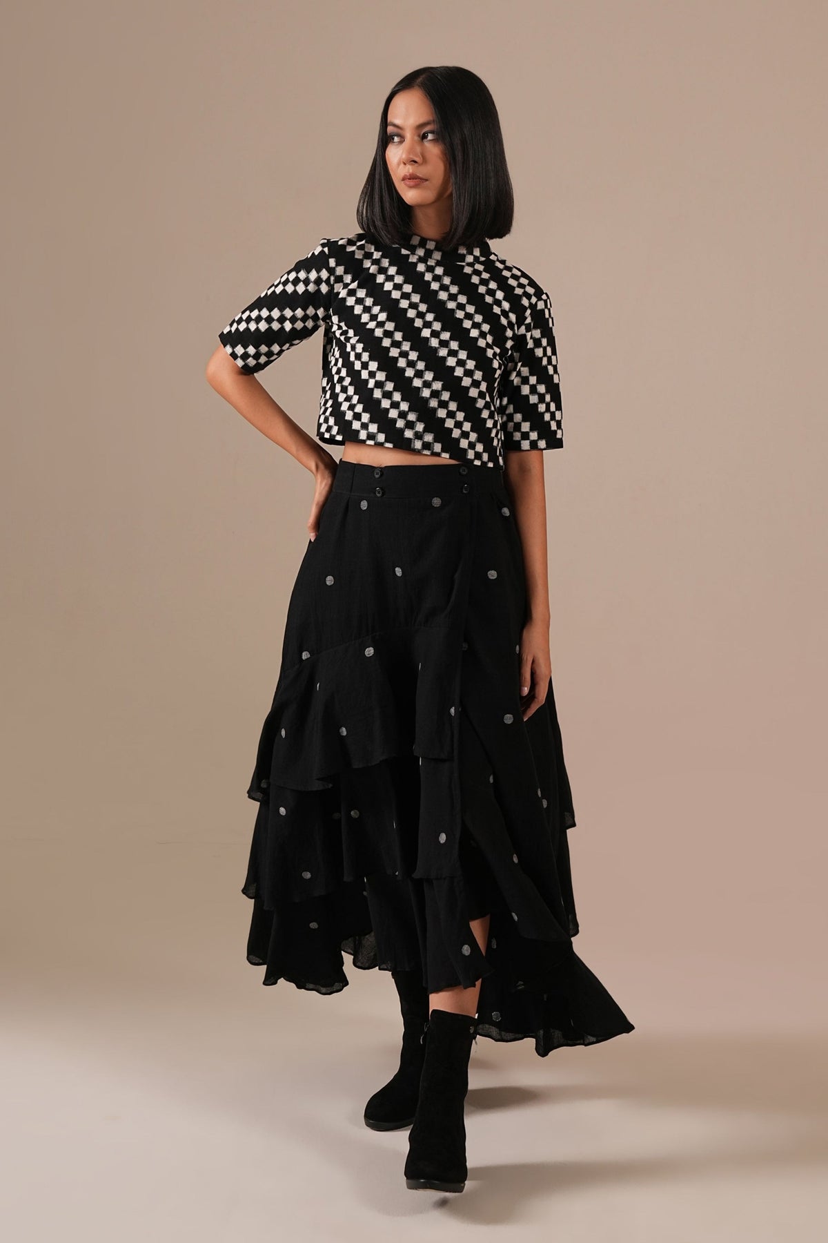 Coal Skirt Set