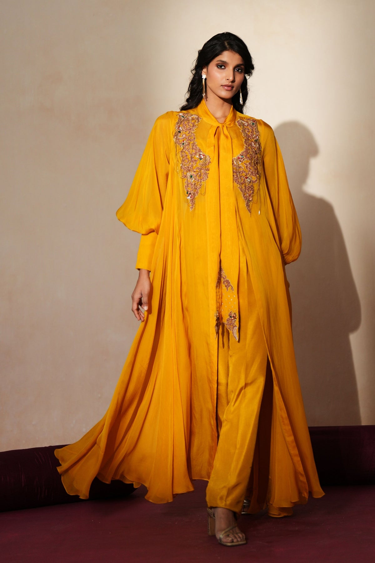 Roshni Cape Jacket Set