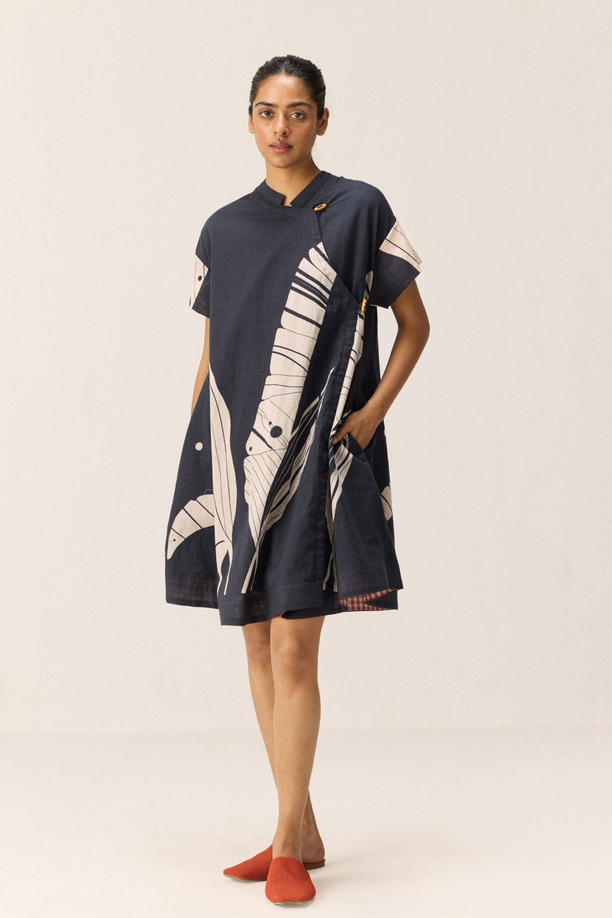 Phantom Leaves Dress