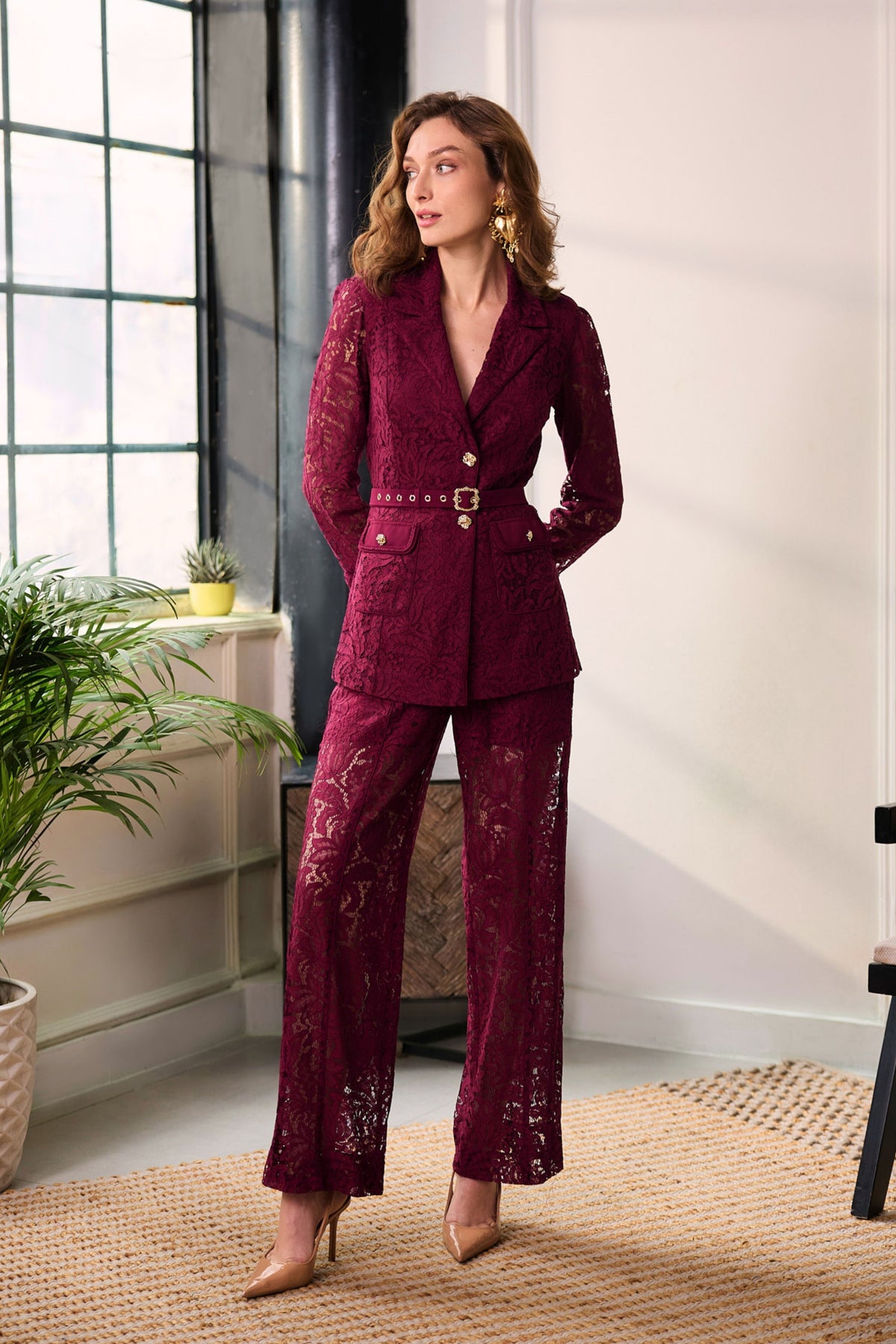 Lydia Ruby Co-ord Set