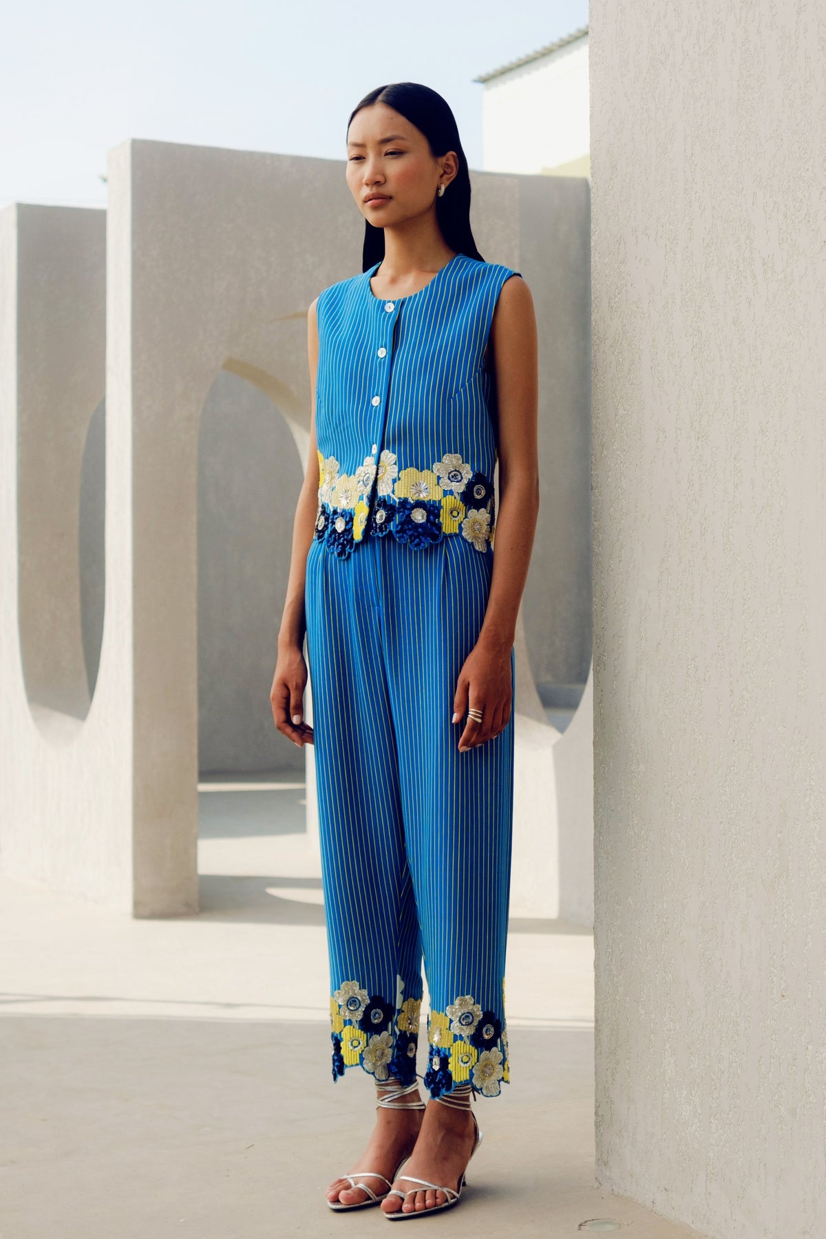 Blue Margot Co-ord
