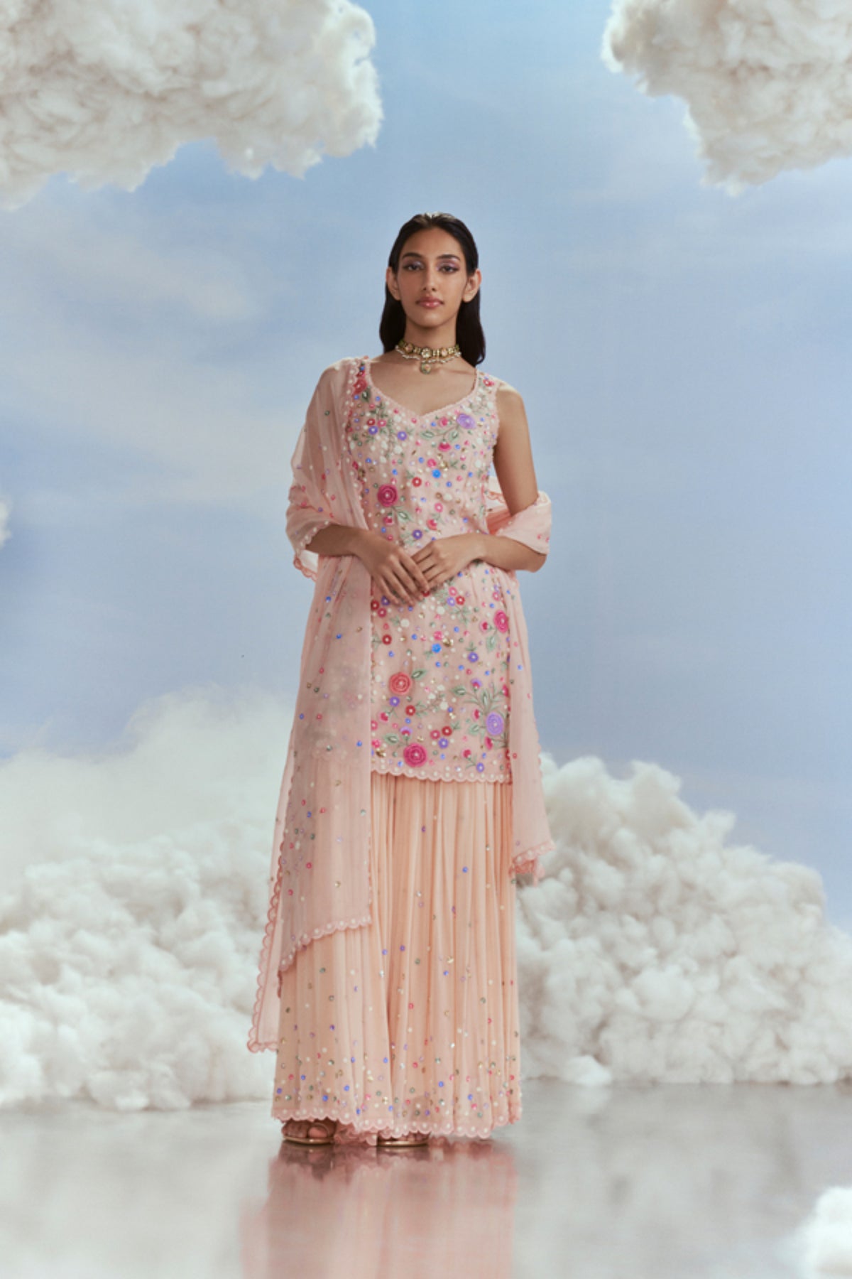 Blush Mehtab Bagh Sharara Set