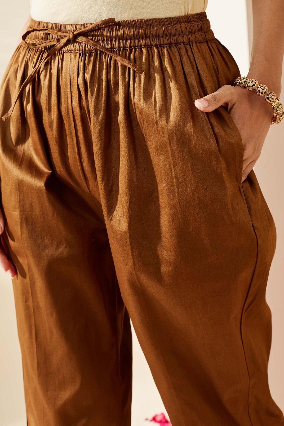 Brown Zohra Kurta Set